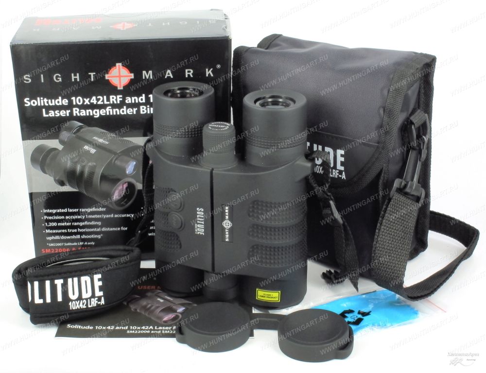 Бинокль-дальномер Sightmark Solitude 10x42LRF-A