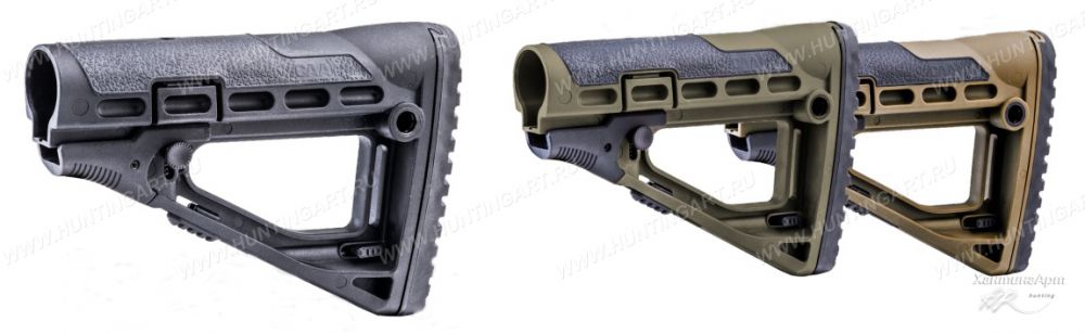 Приклад телескопический CAA SBS Приклад телескопический CAA SBS со съемным резиновым тыльником, Com/Mil-стандарт