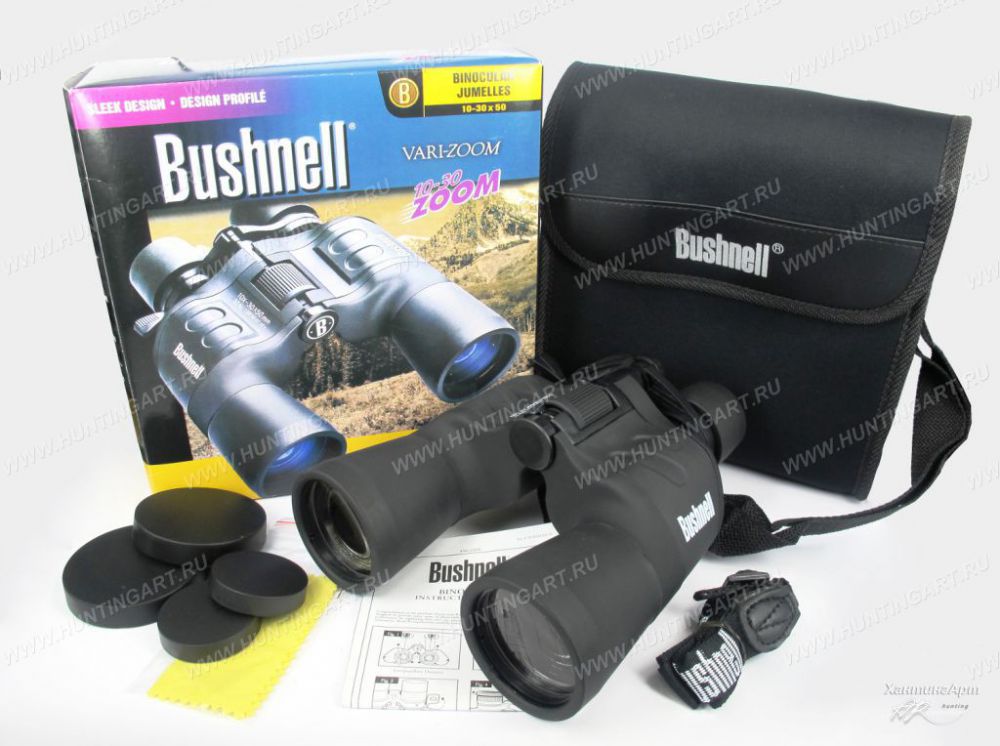 Бинокль Bushnell Falcon 10-30x50