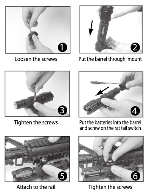 Кронштейн-кольцо Nextorch для фонаря 25 мм на Weaver/Picatinny