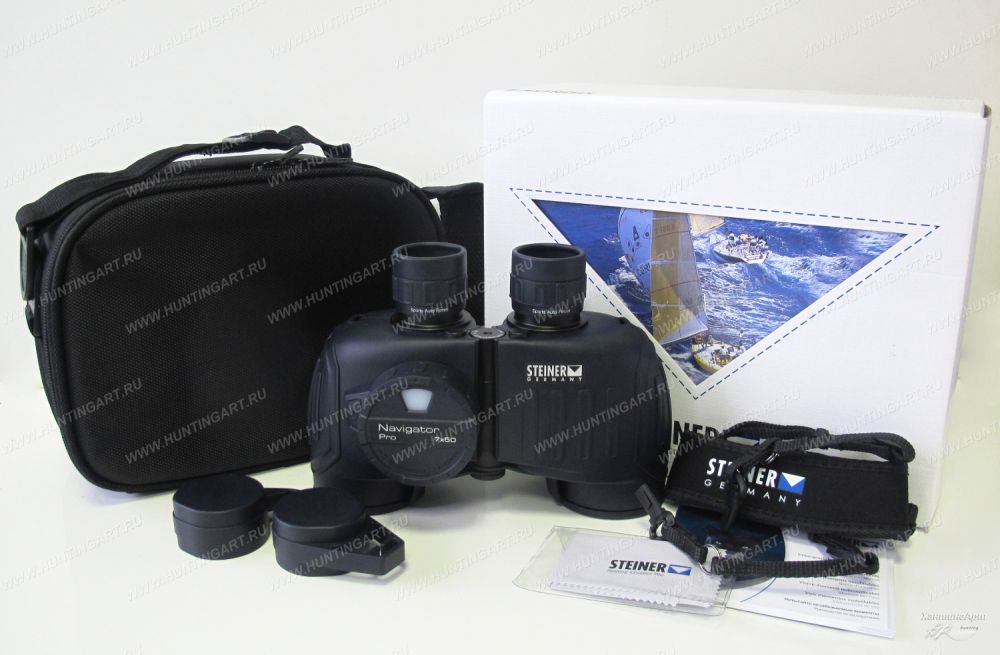 Бинокль Steiner Navigator Pro 7X50 kompass 7155