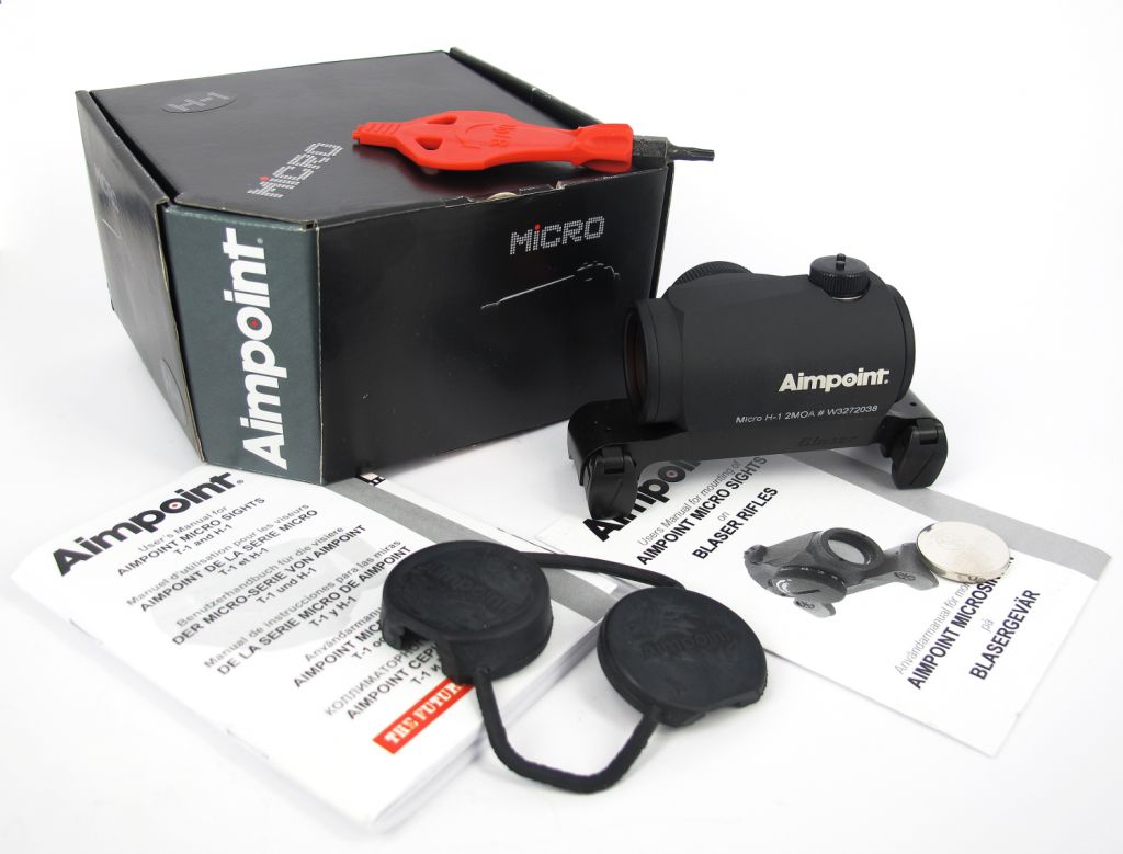 Aimpoin 200090 Коллиматорный прицел Aimpoint Micro H-1(2) кронштейн Blaser
