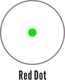 Red dot-green