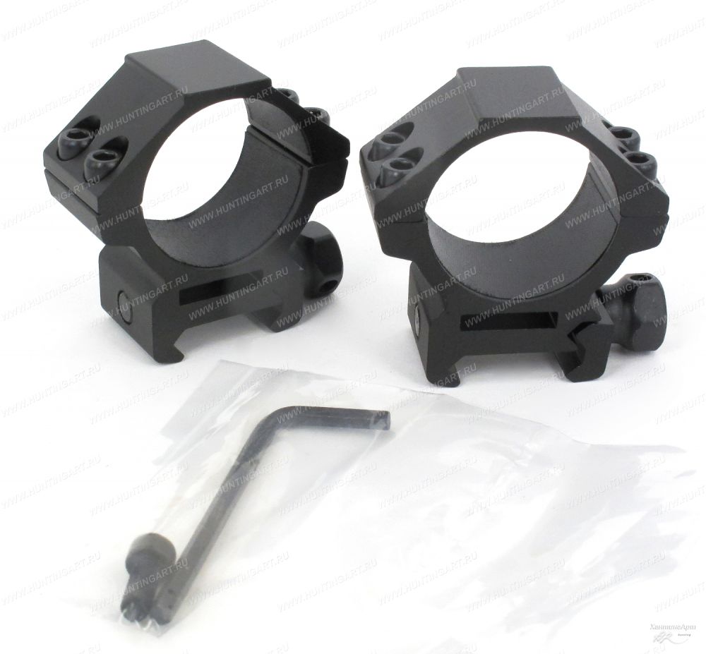 Leapers RGWM-30L4_Низкие кольца Leapers AccuShot 30 мм на Weaver, STM