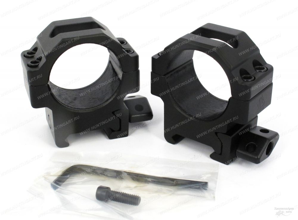 Leapers RG2W3104_Кольца быстросъемные низкие UTG 30 мм на Weaver с винтовым зажимом