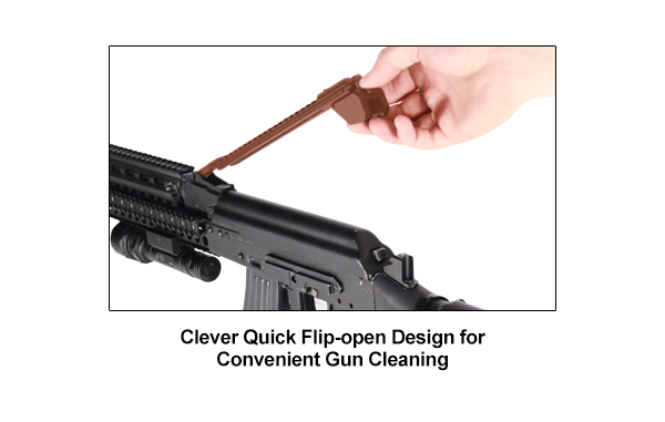 Быстросъемный кронштейн Leapers с планкой Weaver (19 пазов) на АК47/Сайга/Вепрь 136