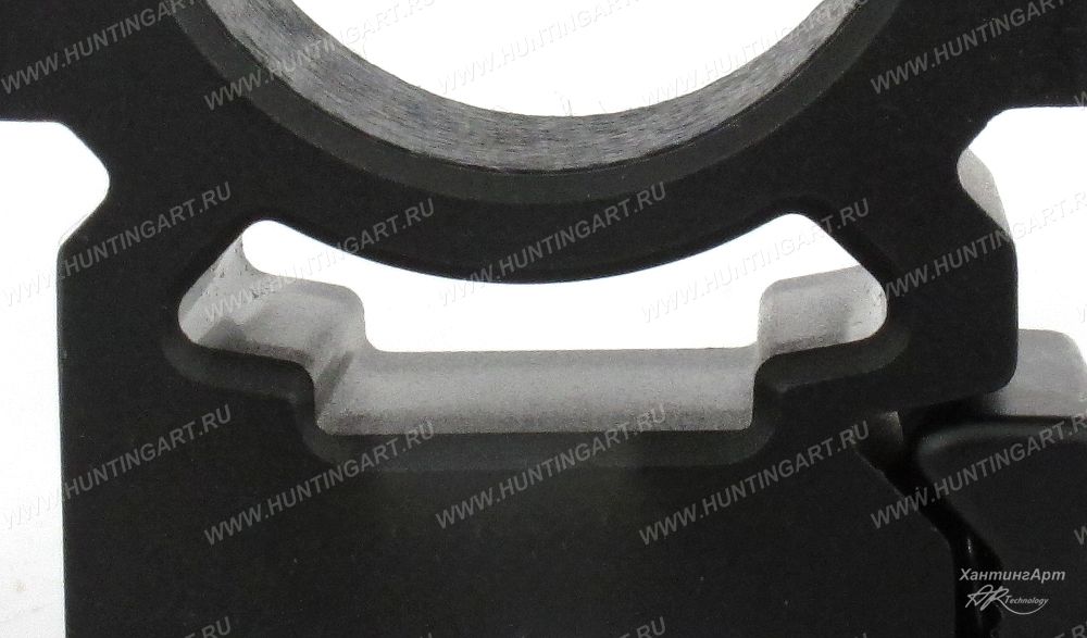 Leapers RG2W1156 Кольца быстросъемные средние UTG 25,4 мм, 3 винта на Weaver с винтовым зажимом