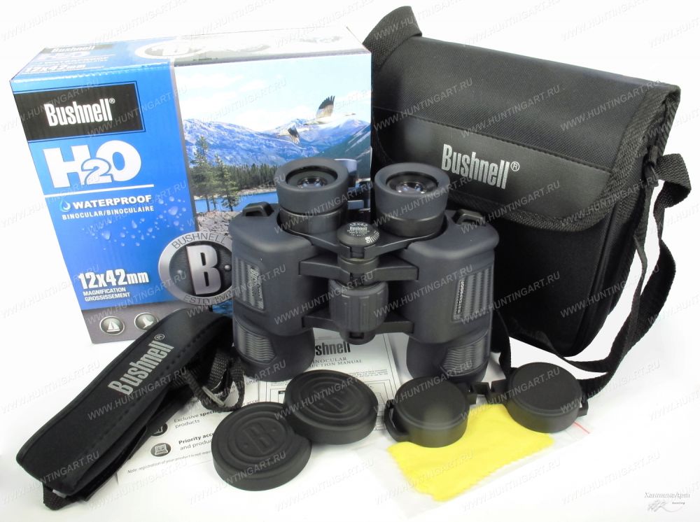 Bushnell 134212 Бинокль Bushnell H2O 12x42