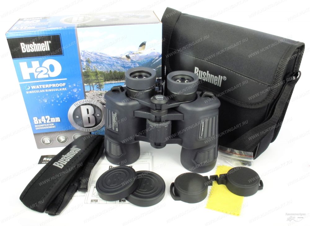 Бинокль Bushnell H2O 8X42 - с призмами Porro 134218