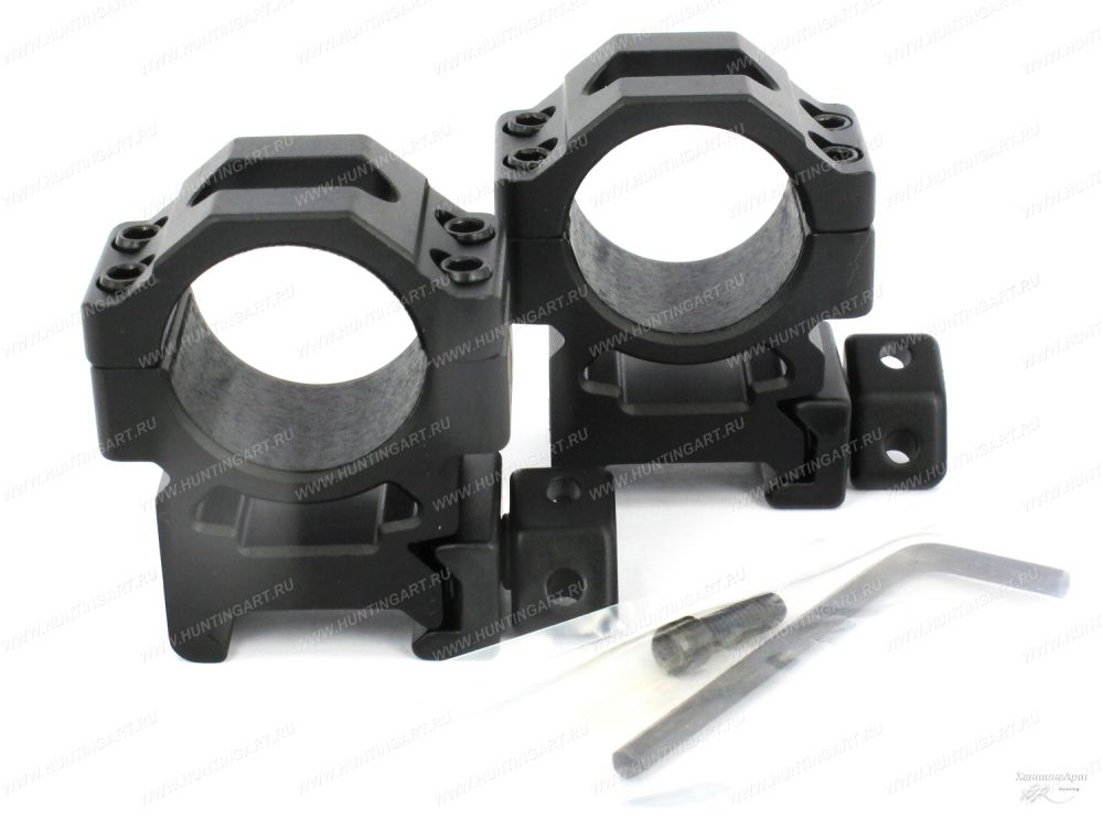 Leapers RG2W1154_Кольца быстросъемные средние UTG 25,4 мм на Weaver с винтовым зажимом