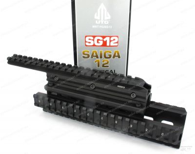 Четырехсторонняя база Leapers Weaver для Сайга 12, 20, купить в интернет-магазине ХантингАрт