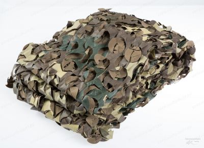 Маскировочная сеть Пейзаж Пустыня 3D (бежевый коричневый, зеленый) 2,4x3 метра купить в интернет-магазине ХантингАрт