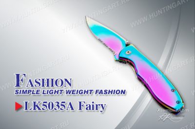 Нож Tekut Fairy серии Fashion с лезвием 74 мм в подарочной коробке с чехлом купить в интернет-магазине ХантингАрт