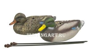 Комплект чучел кряквы Proplast MaxMatt 6 штук (3 утки, 3 селезня) купить в интернет-магазине ХантингАрт