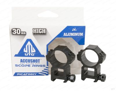 Высокие кольца Leapers AccuShot 30 мм на Weaver, STM купить в интернет-магазине ХантингАрт