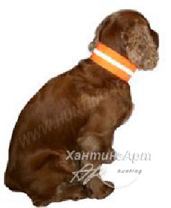 Светоотражающий ошейник для собак купить в интернет-магазине Хантингарт