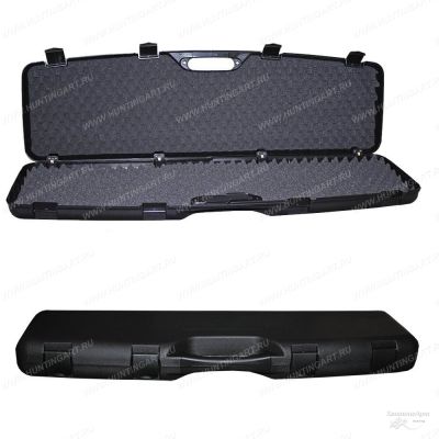 Кейс для оружия Megaline длиной 125 см с 4 пластиковыми клипсами, черный купить в интернет-магазине ХантингАрт