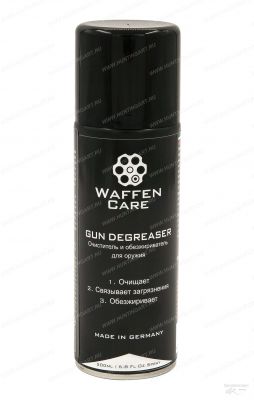Очиститель и обезжириватель для оружия Waffen Care, 200 мл купить в интернет-магазине ХантингАрт