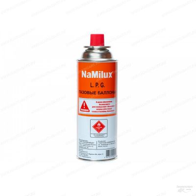 Газовый баллон 220 г NaMilux купить в интернет-магазине ХантингАрт