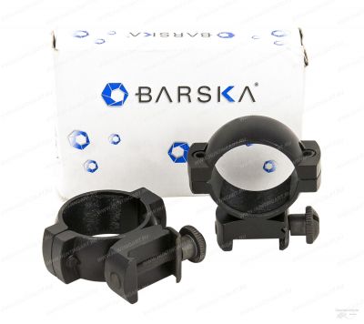 Кольца быстросъемные Barska высокие 30 мм на Weaver купить в интернет-магазине ХантингАрт
