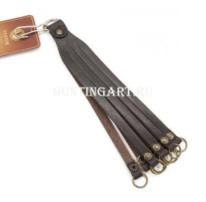 Торока для дичи кожаная Vektor с подвесом на металлический карабин купить в интернет-магазине ХантингАрт