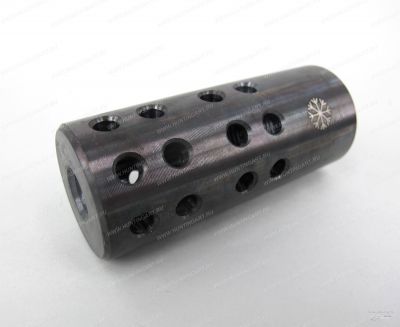 Дульный двухкамерный компенсатор Веер 24, тип АК резьба 24 мм купить в интернет-магазине ХантингАрт