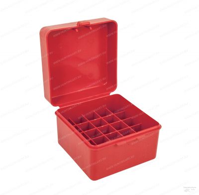Коробочка MTM Shotshell Box для 25 патронов 20 калибра, красная купить в интернет-магазине ХантингАрт