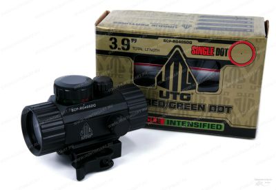 Коллиматорный прицел закрытого типа Leapers UTG 1x30 Compact на Weaver купить в интернет-магазине ХантингАрт