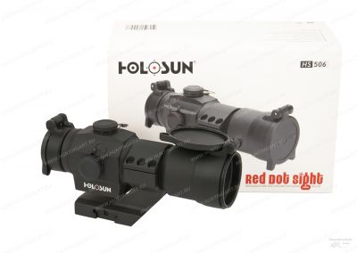 Коллиматор Holosun Tube HS506 на Weaver/Picatinny, точка/круг-точка 2/65MOA купить в интернет-магазине ХантингАрт