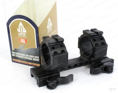 Кронштейн Leapers быстросъемный с кольцами 30 мм и дополнительными планками Picatinny, на планку Weaver купить в интернет-магазине ХантингАрт