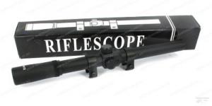 Прицел RTI 4x15 (крест тонкий) без подсветки, с кронштейном купить в интернет-магазине Хантингарт