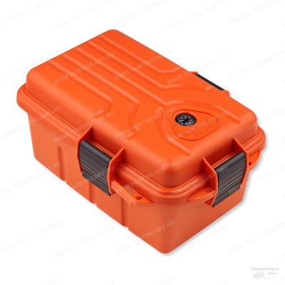 Герметичный ящик для снаряжения MTM Survivor Dry Box S1074-35, оранжевый (внешние размеры 249x172,2x122 мм) купить в интернет-магазине ХантингАрт