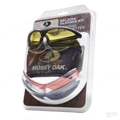 Очки стрелковые Belzoni Mossy Oak, набор купить в интернет-магазине ХантингАрт