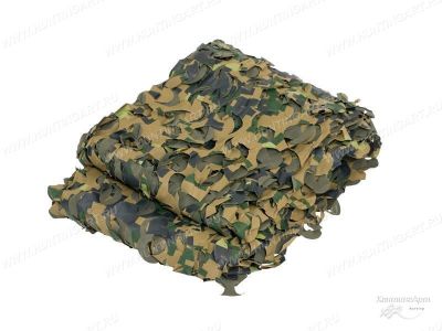 Маскировочная сеть Пейзаж Лес 3D (2,4x1,5 м) купить в интернет-магазине ХантингАрт