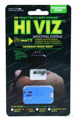 Мушка пистолетная Hiviz GL2014 для Glock купить в интернет-магазине ХантингАрт