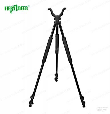Трипод упор для стрельбы телескопический, трёхсекционный Fiery Deer Simple Stick (77-184 см.) купить в интернет-магазине ХантингАрт
