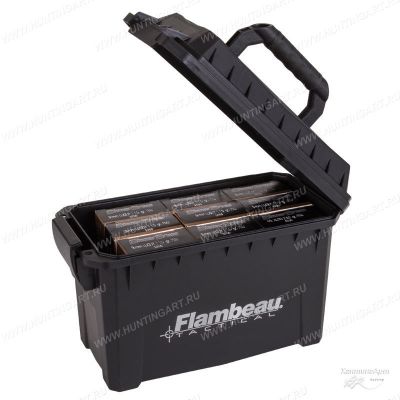 Ящик Flambeau Compact ammo can 6415SB для коробок на 50 патронов .223 REM/20/12 калибра купить в интернет-магазине ХантингАрт