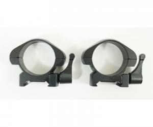 Кольца средние 30 мм быстросъемные на Weaver, флажковые, стальные купить в интернет-магазине ХантингАрт