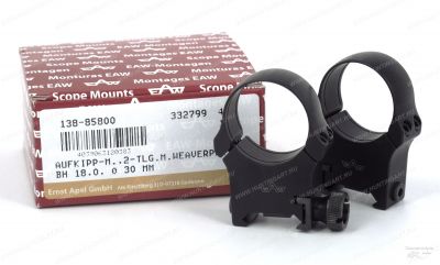 Раздельные быстросъемные кольца EAW 30 мм на Weaver купить в интернет-магазине ХантингАрт