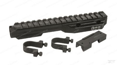 Газовая трубка VS-33x Weaver, 16 слотов для карабинов АК-систем, с крепежом "хомутами" купить в интернет-магазине ХантингАрт