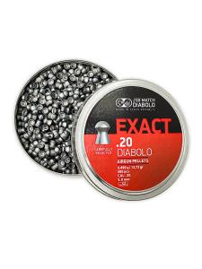 Пульки JSB Exact Diabolo для пневматики, калибр 5,0 мм (.20), вес 0,890 гр купить в интернет-магазине ХантингАрт