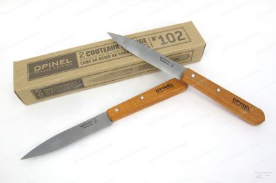 Набор из двух ножей Opinel серии Les Essentiels №102 для очистки овощей купить в интернет-магазине ХантингАрт