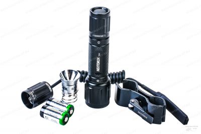 Комплект NexTorch из подствольного фонаря T6G set с белым (350 люм.) и зеленым (200 люм.) светодиодом, кронштейном и выносной кнопкой купить в интернет-магазине ХантингАрт