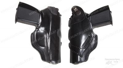 Кобура Vektor поясная кожаная формованная для ПМ купить в интернет-магазине ХантингАрт