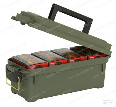 Ящик для гладкоствольных патронов Plano на 4 пачки, 34,6x14,3x14,3 см, водозащищенный купить в интернет-магазине ХантингАрт
