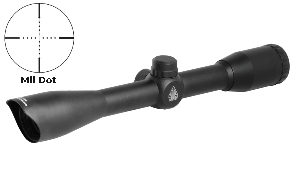 Оптический прицел Leapers True Hunter Classic 4x32 с кольцами на 11 мм, сетка Mil-dot без подсветки купить в интернет-магазине Хантингарт