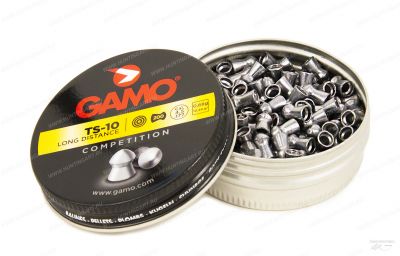 Пули пневматические Gamo TS-10 калибр 4,5 мм, 0,68 гр, 200 шт купить в интернет-магазине ХантингАрт