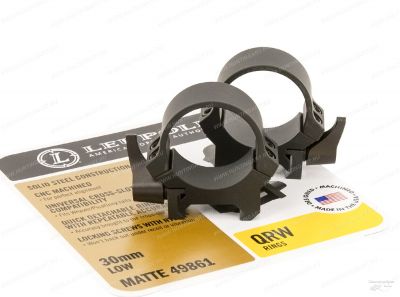 Низкие быстросъемные кольца Leupold QRW 30 мм на Weaver купить в интернет-магазине ХантингАрт