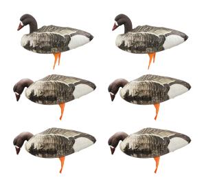 Надувные полевые чучела Белолобый гусь, 6шт - купить в Москве