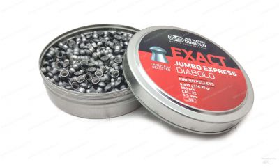 Пульки JSB Exact Jumbo Express для пневматики, калибр 5,5 мл, вес 0,930 гр купить в интернет-магазине ХантингАрт